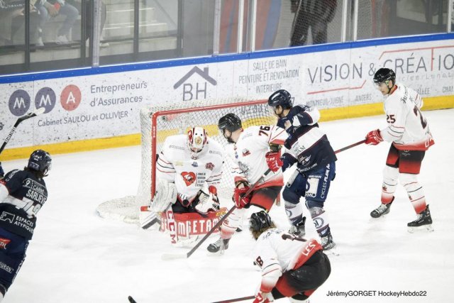Photo hockey match Angers  - Nice le 26/02/2022