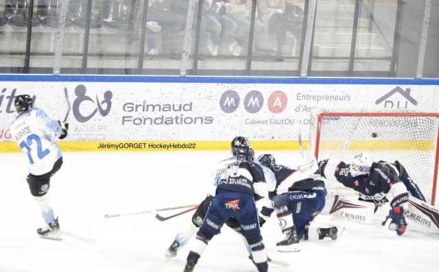 Photo hockey match Angers  - Gap  le 27/02/2022