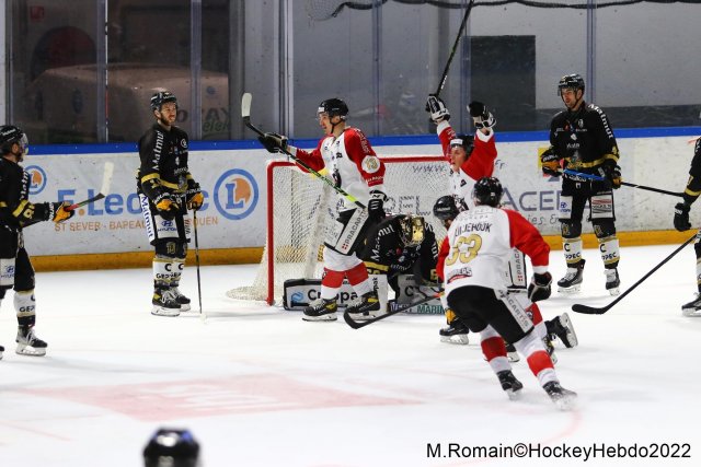 Photo hockey match Rouen - Chamonix  le 01/03/2022