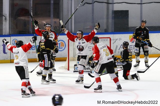 Photo hockey match Rouen - Chamonix  le 01/03/2022