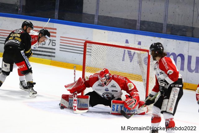 Photo hockey match Rouen - Chamonix  le 01/03/2022