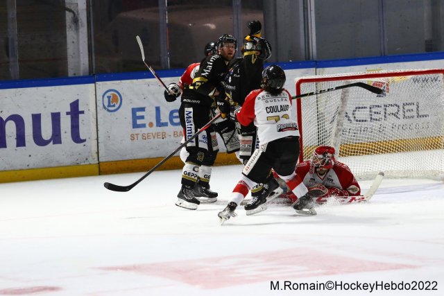 Photo hockey match Rouen - Chamonix  le 01/03/2022