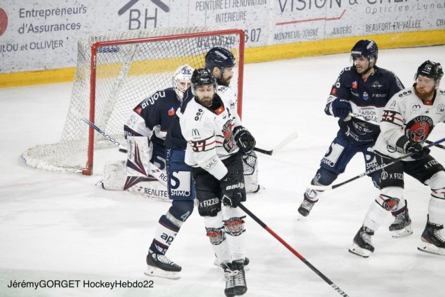 Photo hockey match Angers  - Mulhouse le 01/03/2022