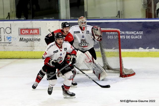 Photo hockey match Nice - Bordeaux le 02/03/2022