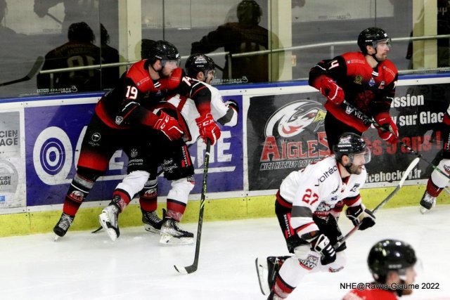 Photo hockey match Nice - Bordeaux le 02/03/2022