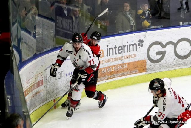 Photo hockey match Nice - Bordeaux le 02/03/2022