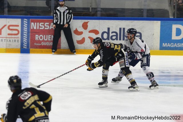 Photo hockey match Rouen - Angers  le 04/03/2022
