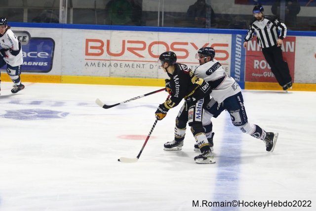 Photo hockey match Rouen - Angers  le 04/03/2022