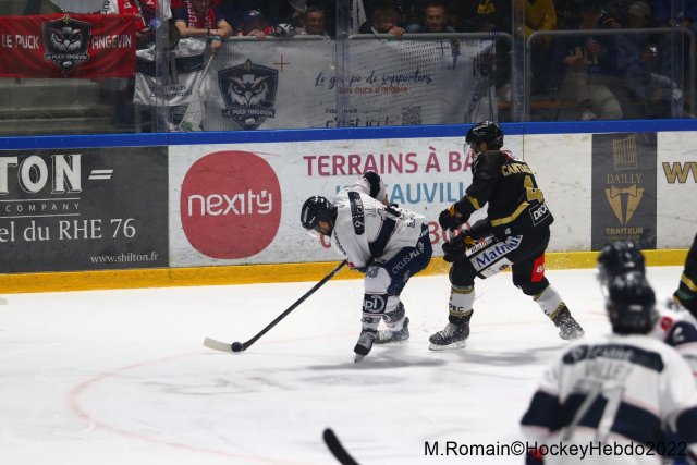 Photo hockey match Rouen - Angers  le 04/03/2022