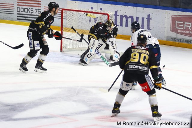 Photo hockey match Rouen - Angers  le 04/03/2022