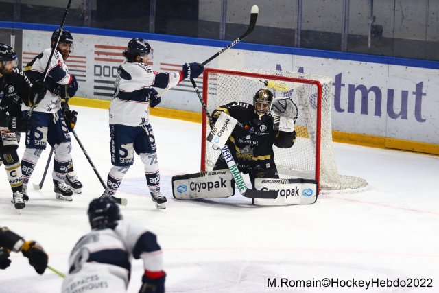 Photo hockey match Rouen - Angers  le 04/03/2022