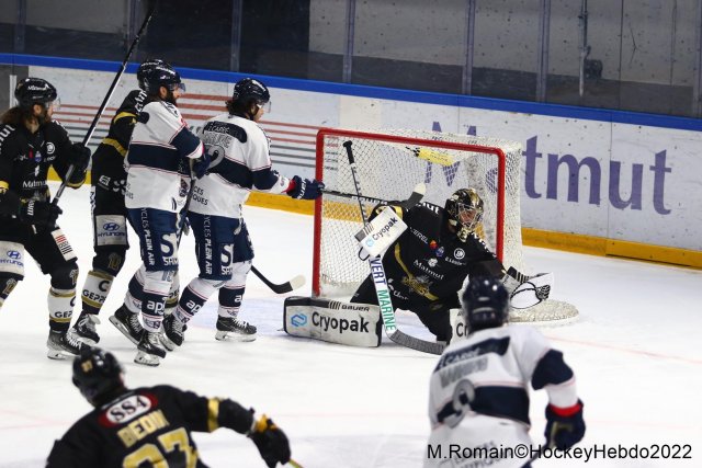 Photo hockey match Rouen - Angers  le 04/03/2022