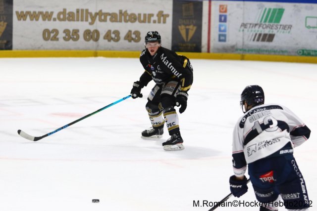 Photo hockey match Rouen - Angers  le 04/03/2022