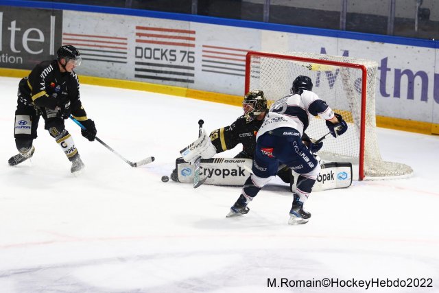 Photo hockey match Rouen - Angers  le 04/03/2022
