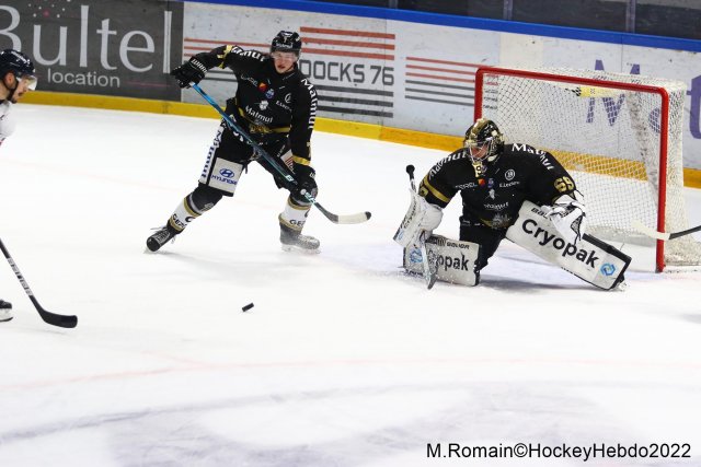 Photo hockey match Rouen - Angers  le 04/03/2022