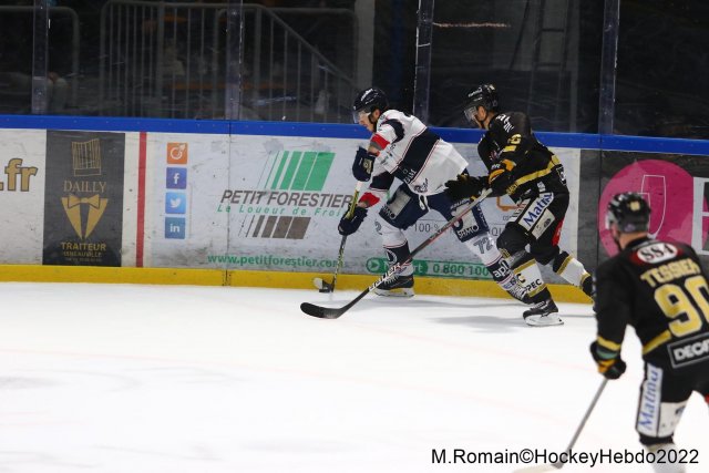 Photo hockey match Rouen - Angers  le 04/03/2022