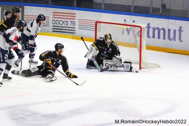 Photo hockey match Rouen - Angers  le 04/03/2022