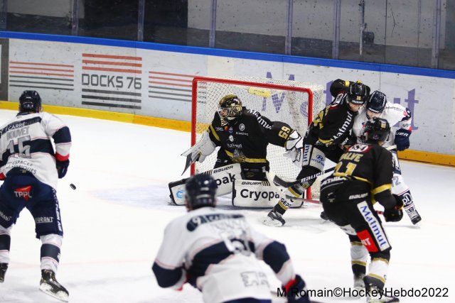 Photo hockey match Rouen - Angers  le 04/03/2022
