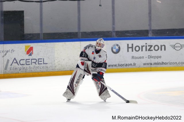 Photo hockey match Rouen - Angers  le 04/03/2022