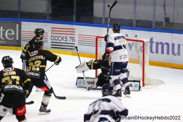 Photo hockey match Rouen - Angers  le 04/03/2022
