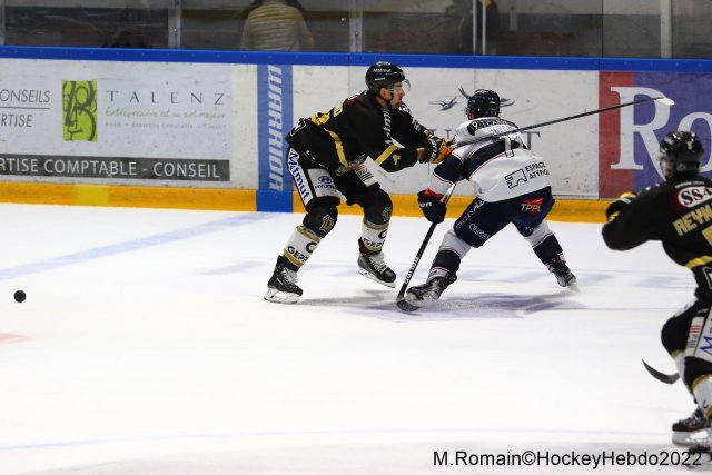 Photo hockey match Rouen - Angers  le 04/03/2022