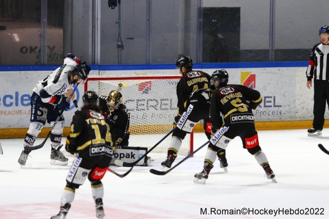 Photo hockey match Rouen - Angers  le 04/03/2022