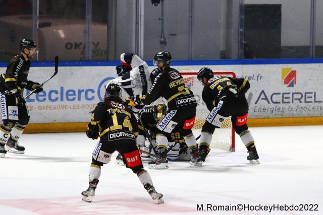 Photo hockey match Rouen - Angers  le 04/03/2022