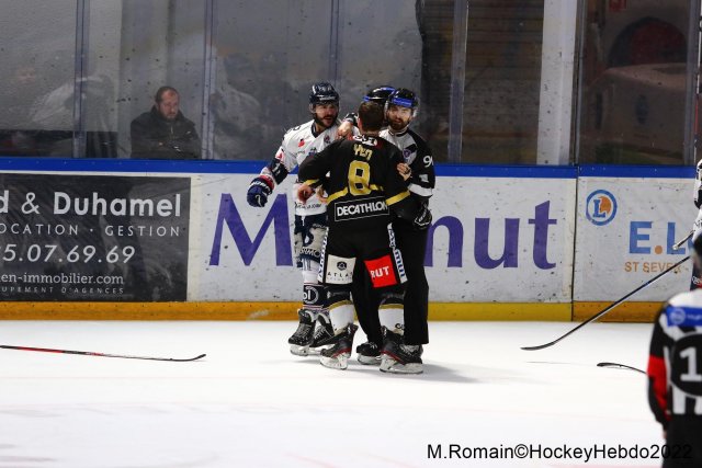 Photo hockey match Rouen - Angers  le 04/03/2022