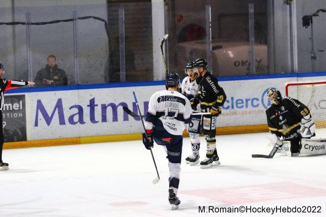 Photo hockey match Rouen - Angers  le 04/03/2022