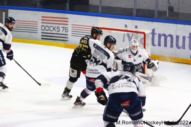 Photo hockey match Rouen - Angers  le 04/03/2022
