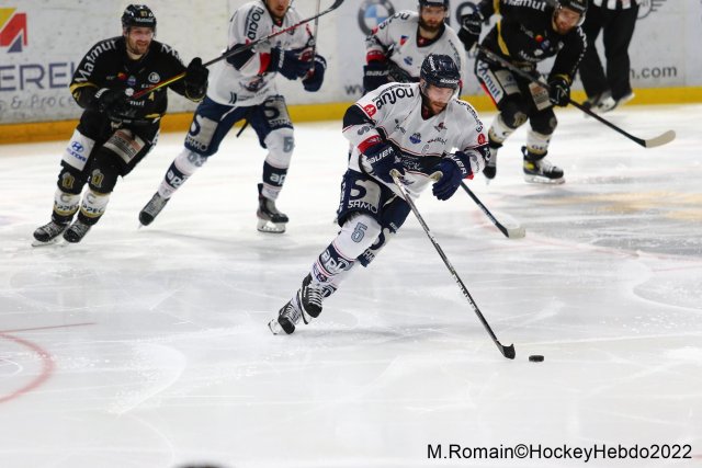 Photo hockey match Rouen - Angers  le 04/03/2022
