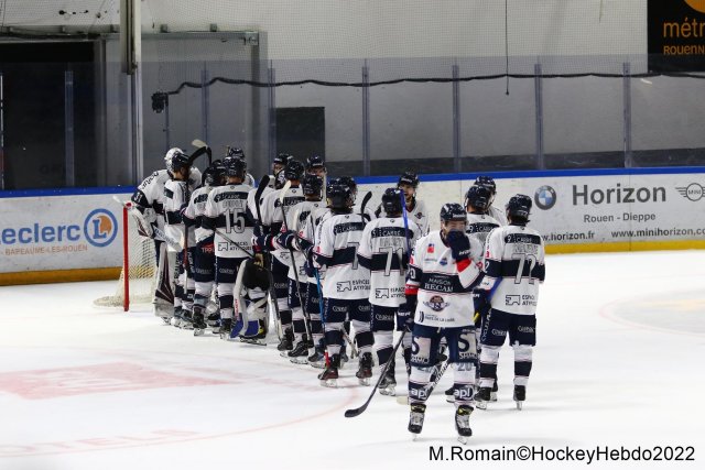 Photo hockey match Rouen - Angers  le 04/03/2022