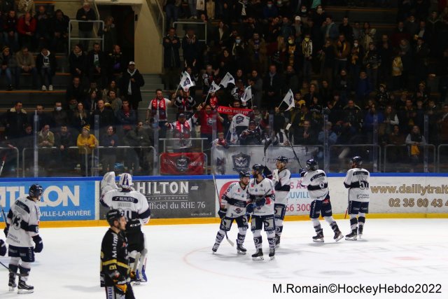 Photo hockey match Rouen - Angers  le 04/03/2022