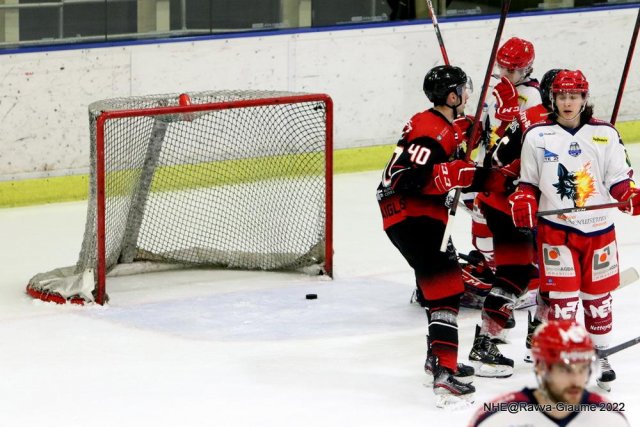 Photo hockey match Nice - Grenoble  le 04/03/2022