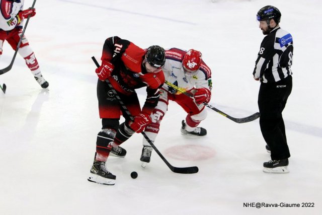 Photo hockey match Nice - Grenoble  le 04/03/2022