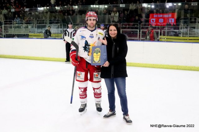 Photo hockey match Nice - Grenoble  le 04/03/2022