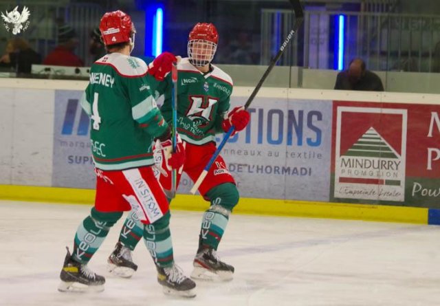 Photo hockey match Anglet - Amiens  le 04/03/2022