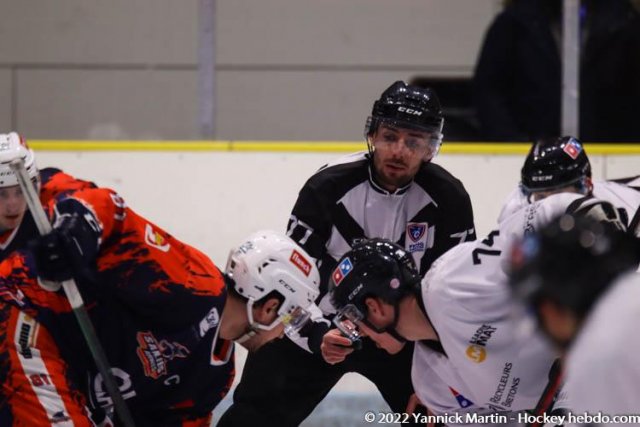 Photo hockey match Clermont-Ferrand - Brest  le 05/03/2022