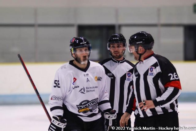 Photo hockey match Clermont-Ferrand - Brest  le 05/03/2022
