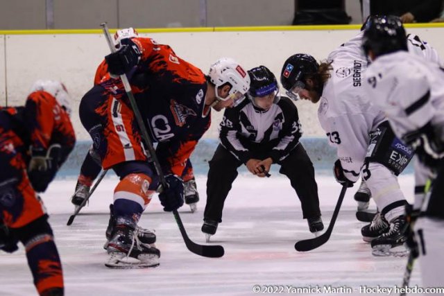 Photo hockey match Clermont-Ferrand - Brest  le 05/03/2022
