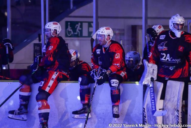 Photo hockey match Clermont-Ferrand - Brest  le 05/03/2022