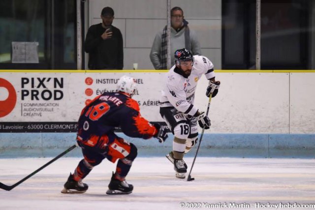 Photo hockey match Clermont-Ferrand - Brest  le 05/03/2022