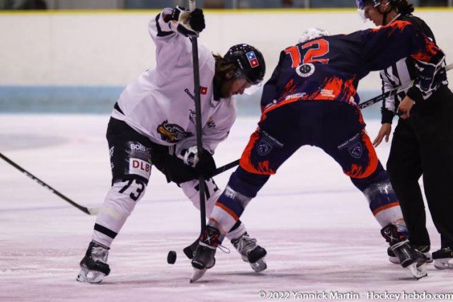 Photo hockey match Clermont-Ferrand - Brest  le 05/03/2022