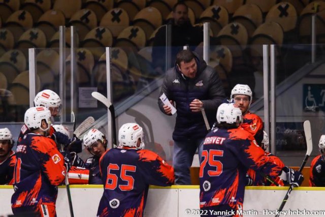 Photo hockey match Clermont-Ferrand - Brest  le 05/03/2022