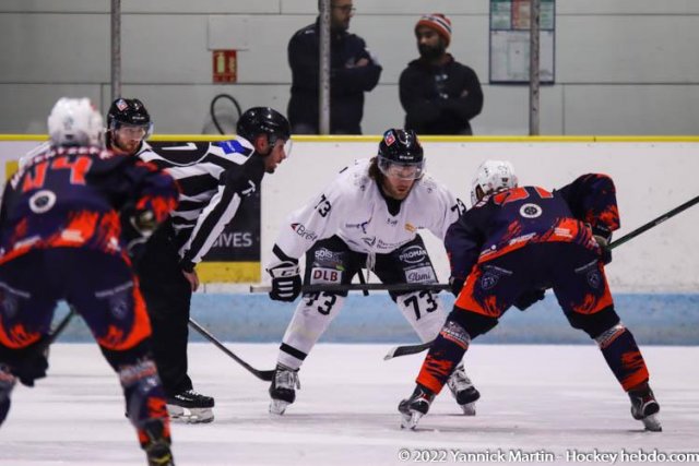 Photo hockey match Clermont-Ferrand - Brest  le 05/03/2022