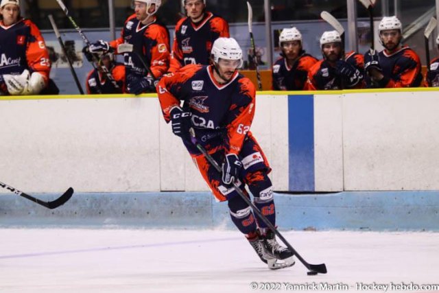 Photo hockey match Clermont-Ferrand - Brest  le 05/03/2022