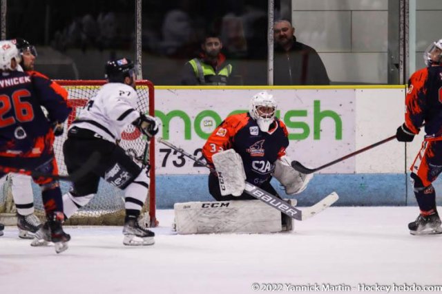 Photo hockey match Clermont-Ferrand - Brest  le 05/03/2022