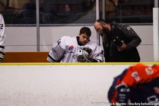 Photo hockey match Clermont-Ferrand - Brest  le 05/03/2022