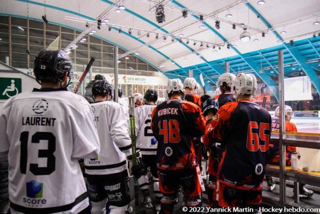 Photo hockey match Clermont-Ferrand - Brest  le 05/03/2022