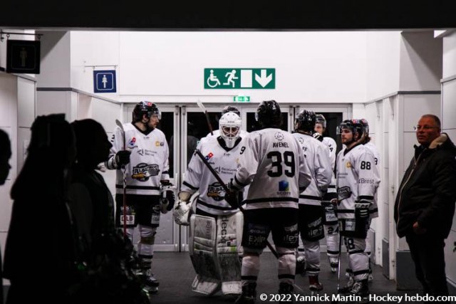 Photo hockey match Clermont-Ferrand - Brest  le 05/03/2022